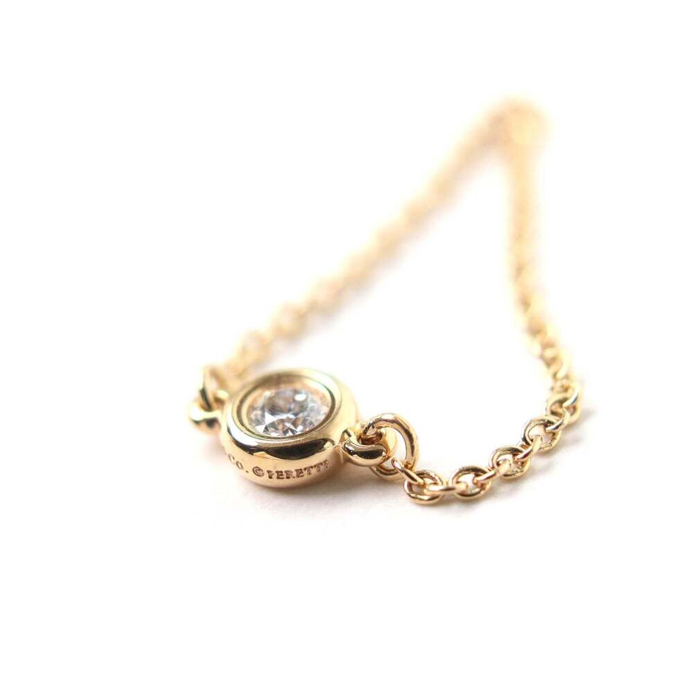 TIFFANY Gold Diamond Ring - Picture 8 of 11